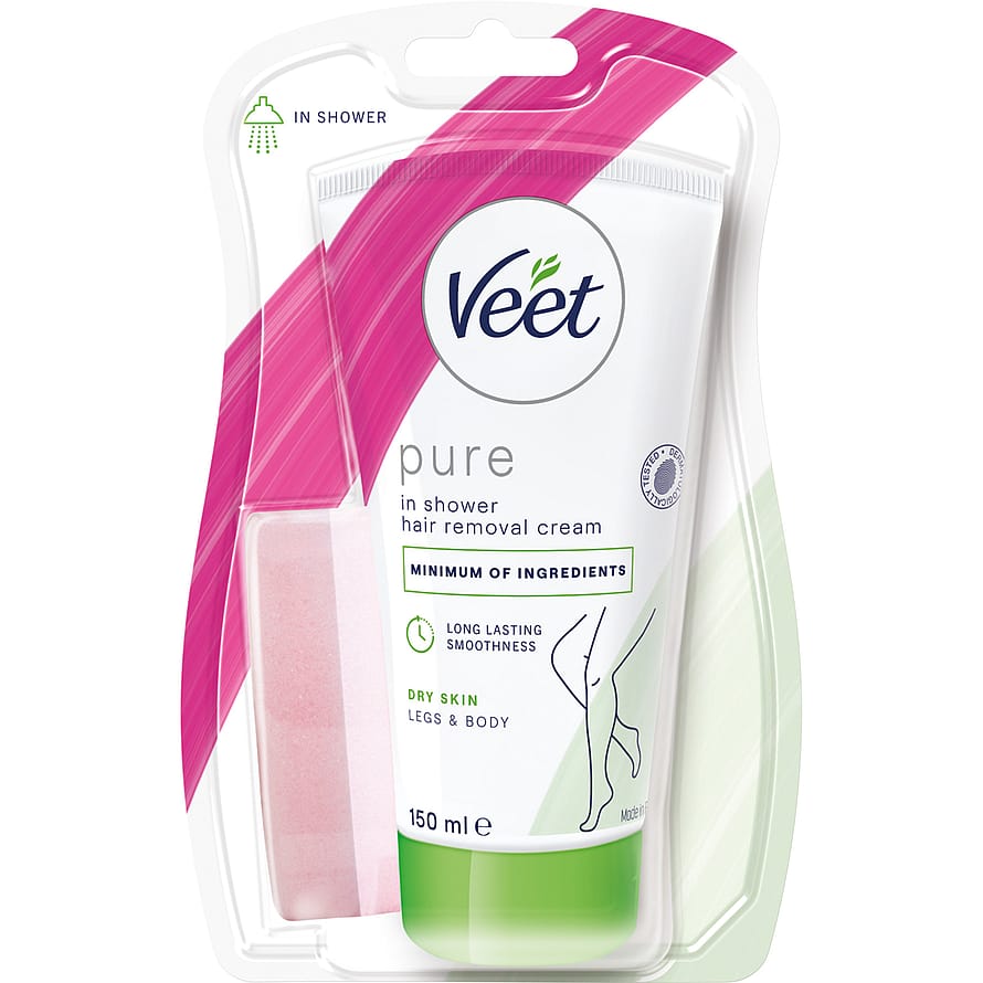 Veet In Shower Hårfjerningscreme Tør Hud 150 ml
