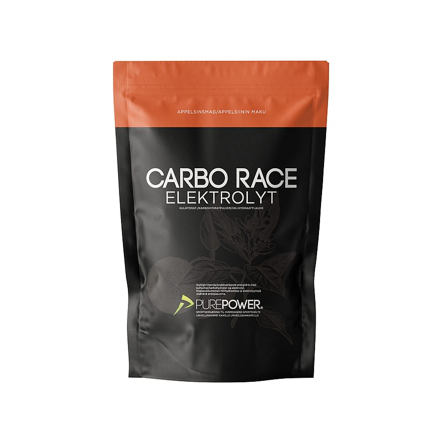 PurePower Carbo Race Electrolyte 1 kg Appelsin