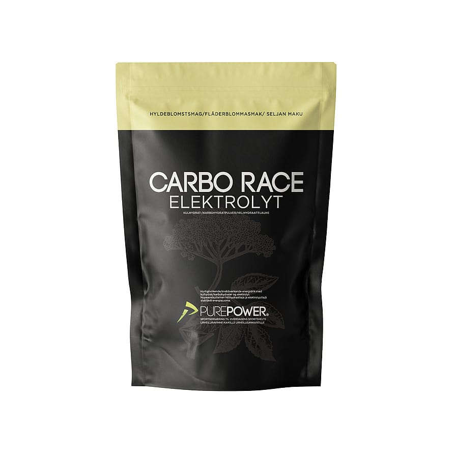 PurePower Carbo Race Electrolyte 1 kg Hyldeblomst