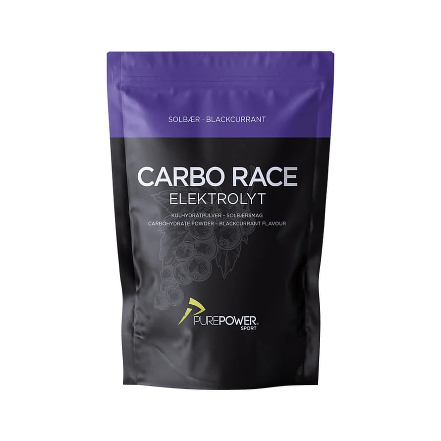 PurePower Carbo Race Electrolyte 1 kg Solbær