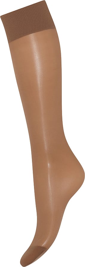 Decoy Kneehigh Silklook 20 Den 2 Pack Caramel Onesize