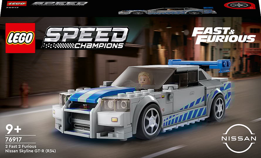 Lego Speed Champions 2 Fast 2 Furious Nissan Skyline Gtr R34 76917