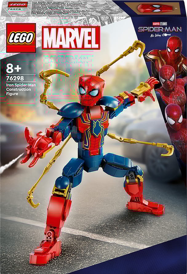 Lego Marvel Byg Selvfigur af Iron Spiderman 76298