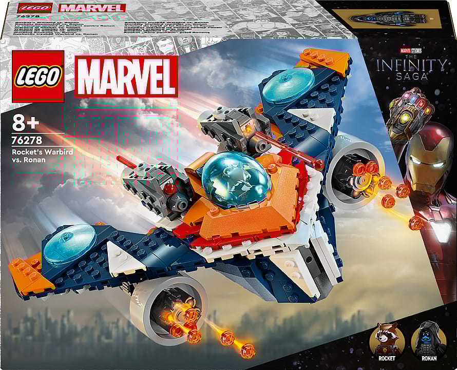 Lego Marvel Rockets Warbird Mod Ronan Sæt 76278