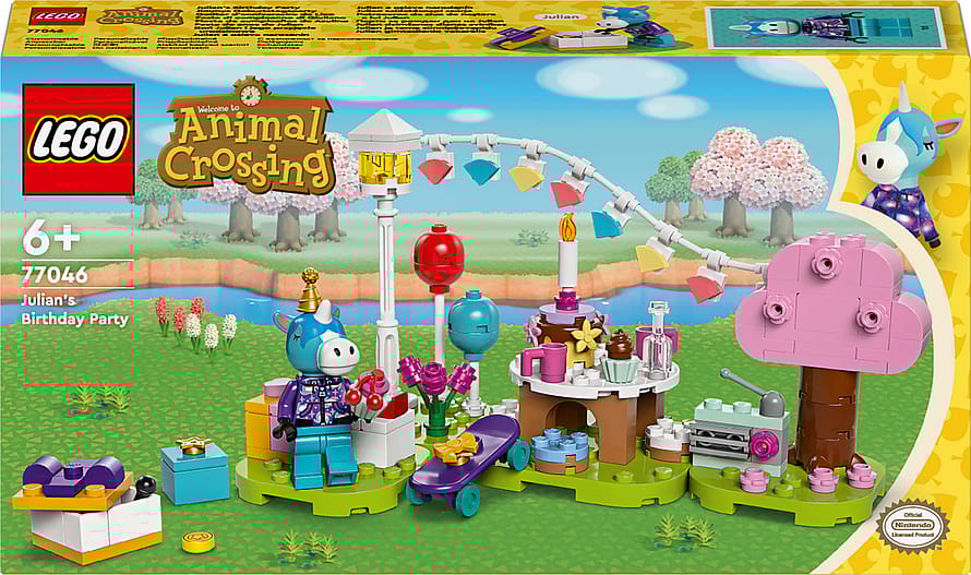 Lego Animal Crossing Fødselsdagsfest for Julian 77046