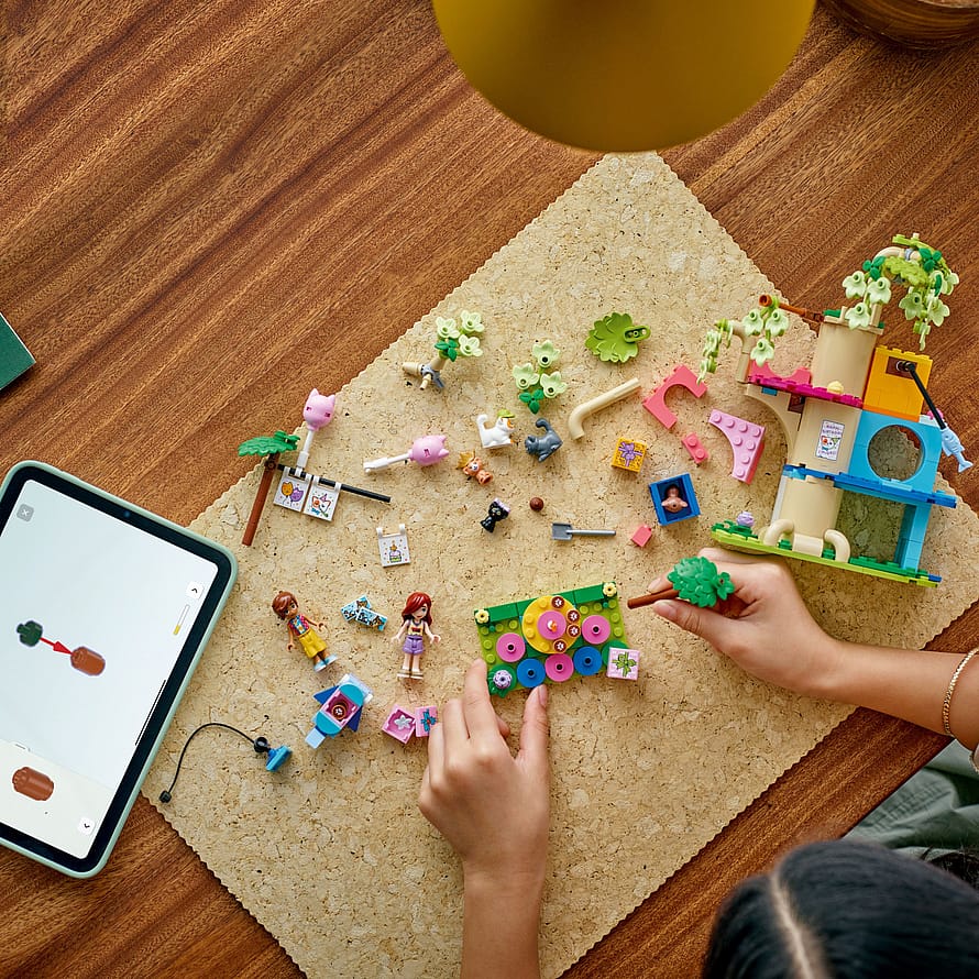 Lego Friends Katte-fødselsdagsfest og trætophus 42666 Byggelegetøj