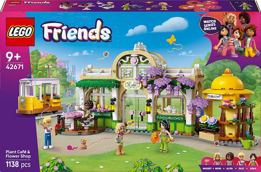 Lego Friends Plantecafé og blomsterbutik Byggesæt til rolleleg 42671