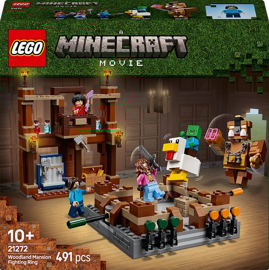 Lego Minecraft Skovpalæets kampring Gamerlegetøj med mobfigurer 21272