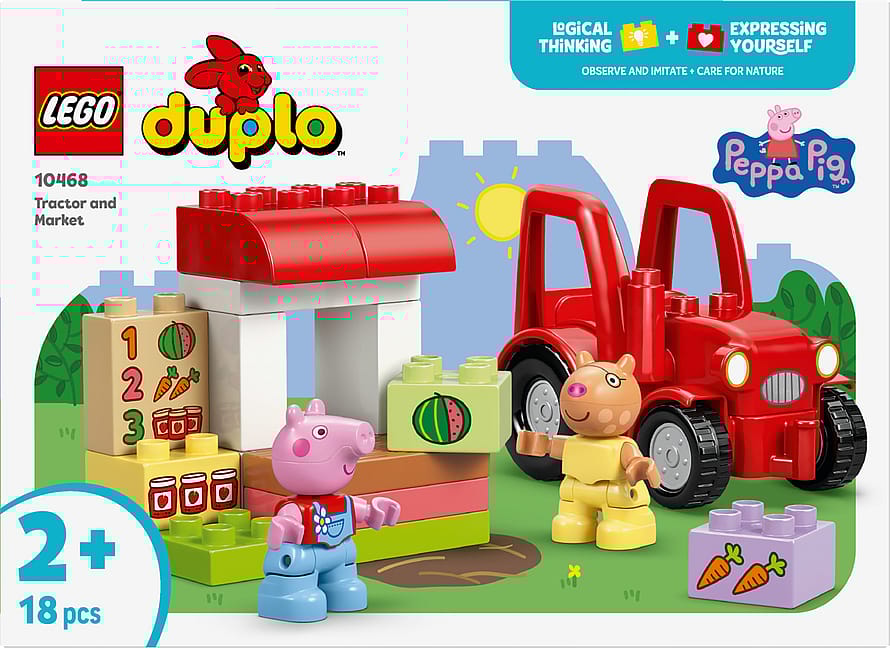 Lego Traktor og marked 10468
