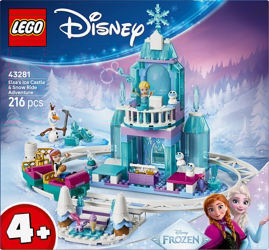 Lego Elsas isslot og snebane-eventyr 43281