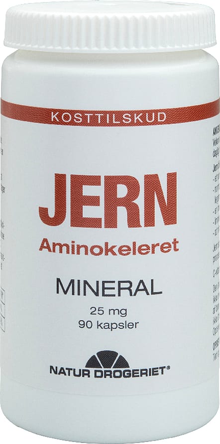 Natur Drogeriet Jern kapsler 90 kapsler