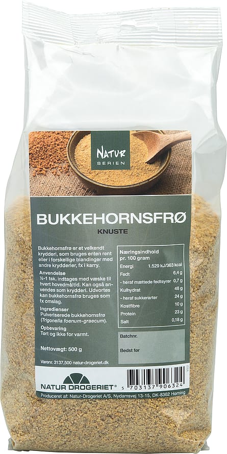 Natur Drogeriet Bukkehornsfrø knust 500 g