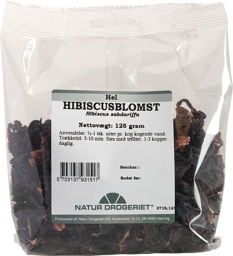 Natur Drogeriet Hibiscus hel 125 g