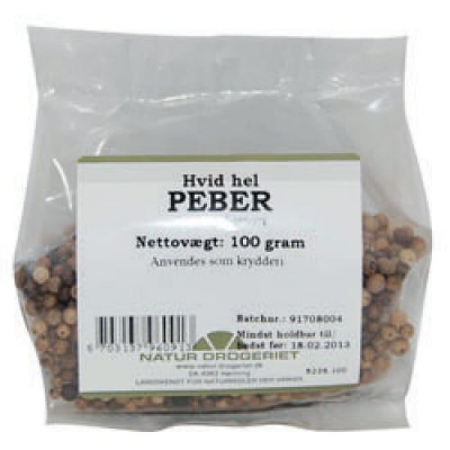 Natur Drogeriet Peber hvid 100 g
