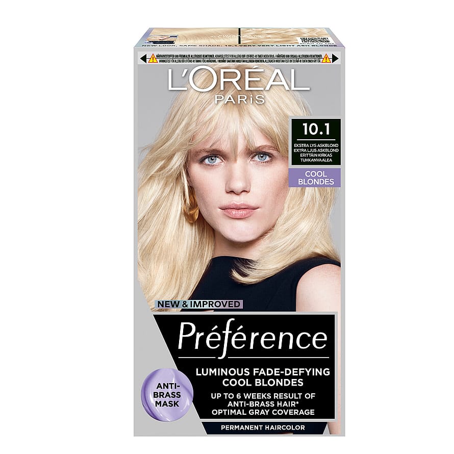 L'Oréal Paris Préférence Hårfarve 10.1 Helsinki
