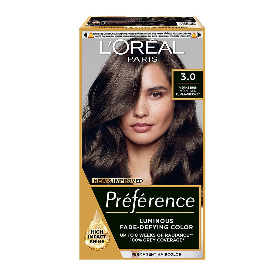 L'Oréal Paris Préférence 3 Brasilia