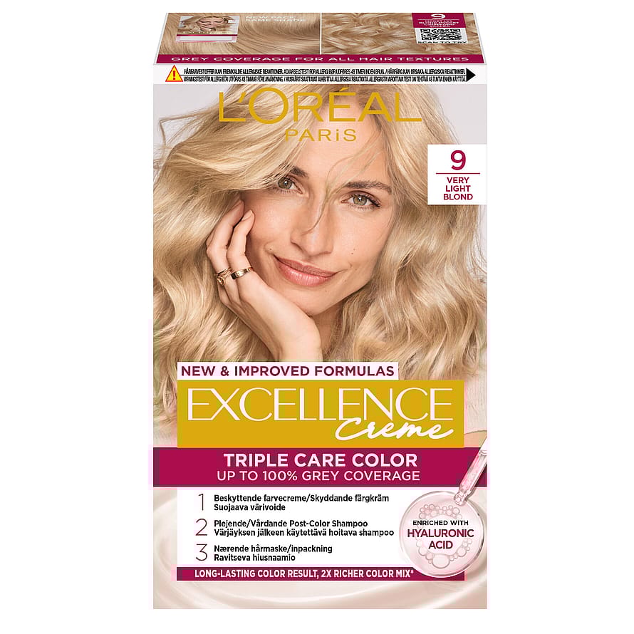 L'Oréal Paris Excellence Creme 9.0 Very Light Blond