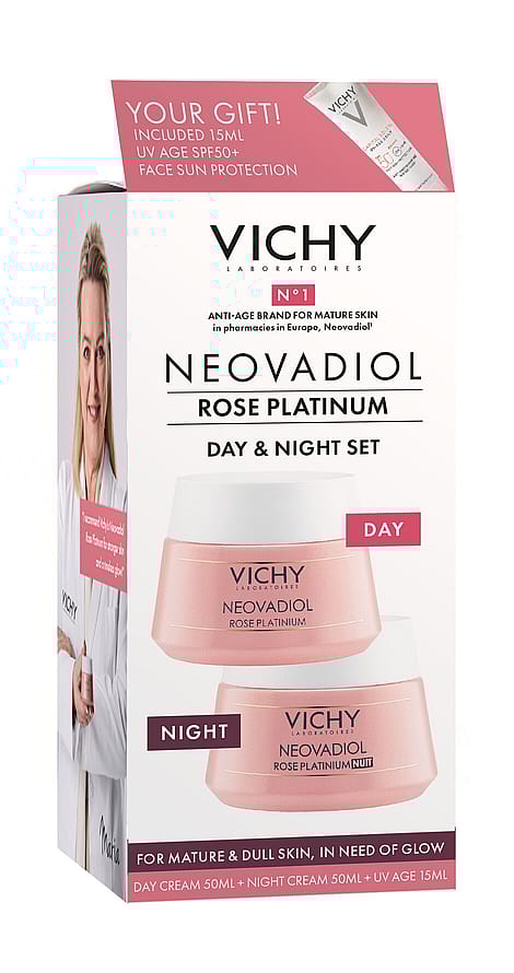 Vichy Neovadiol Rose Platinum Day & Night Set 115 ml