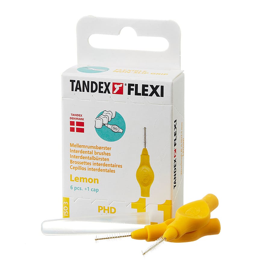 Tandex Mellemrumsbørste Flexi PHD 1.1/ISO 3 Lemon 6 stk