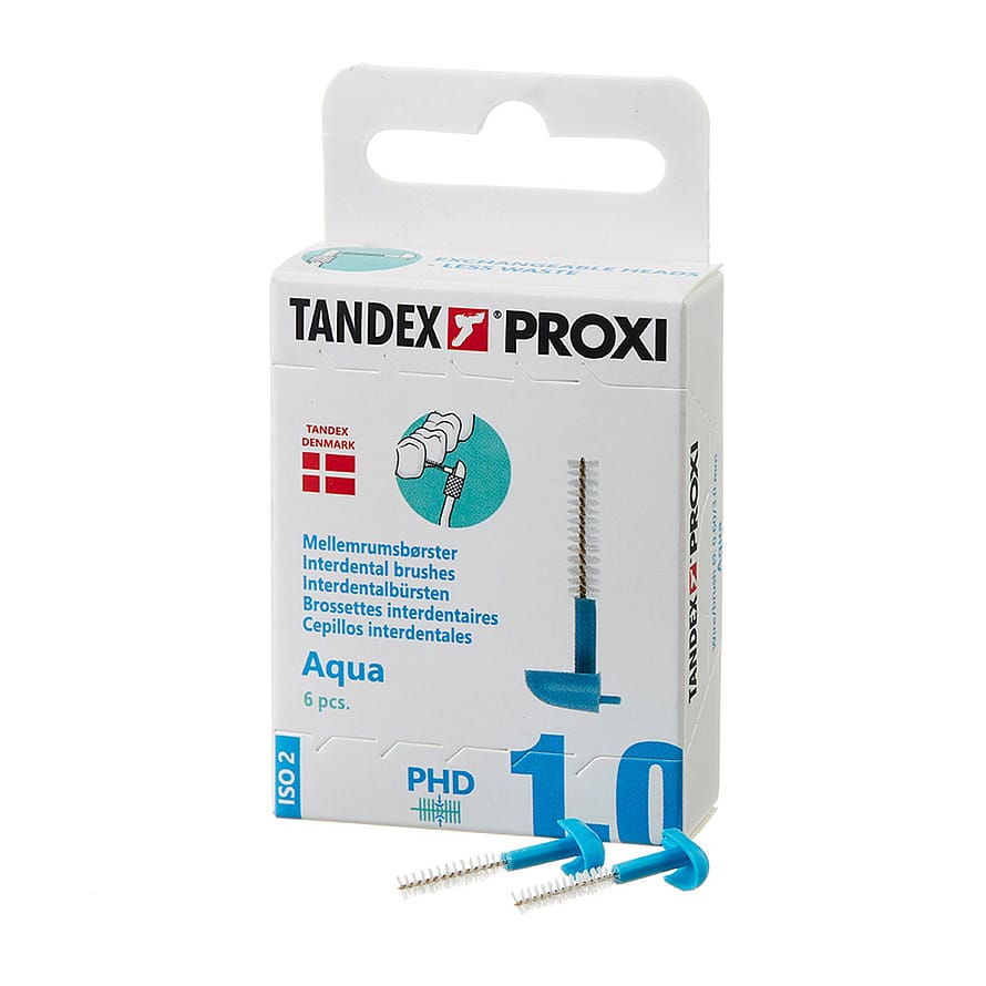 Tandex Mellemrumsbørste Proxi PHD 1.0/ISO 2 Aqua 6 stk