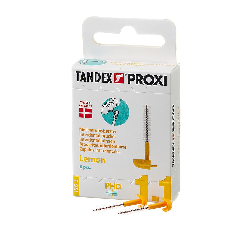 Tandex Mellemrumsbørste Proxi PHD 1.1/ISO 3 Lemon 6 stk