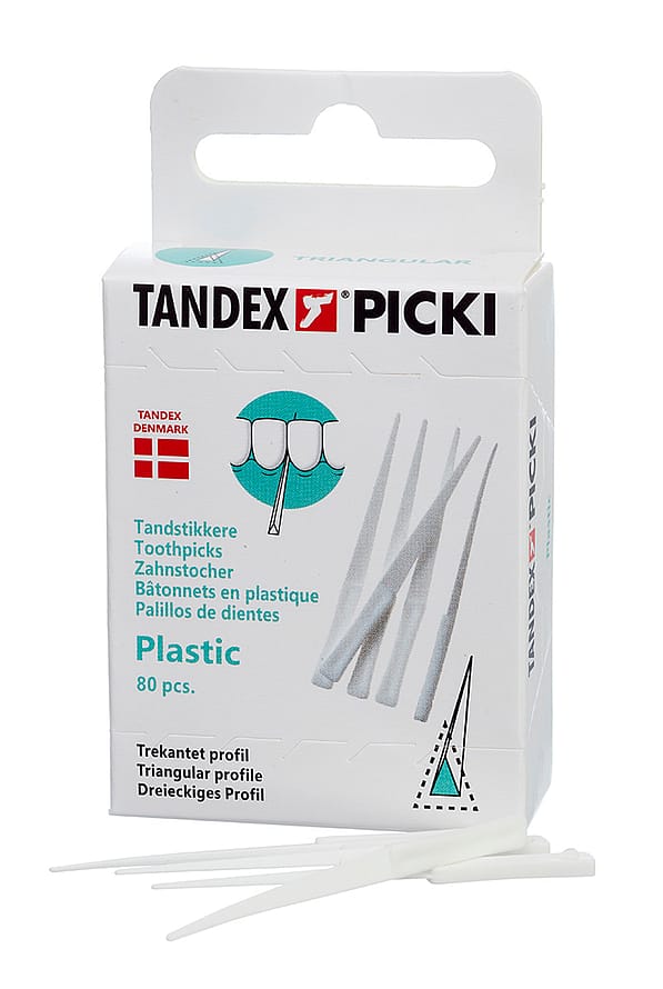 Tandex Tandstik plast 80 stk