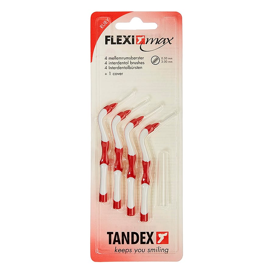 Tandex Flexi Max Mellemrumsbørste Ruby