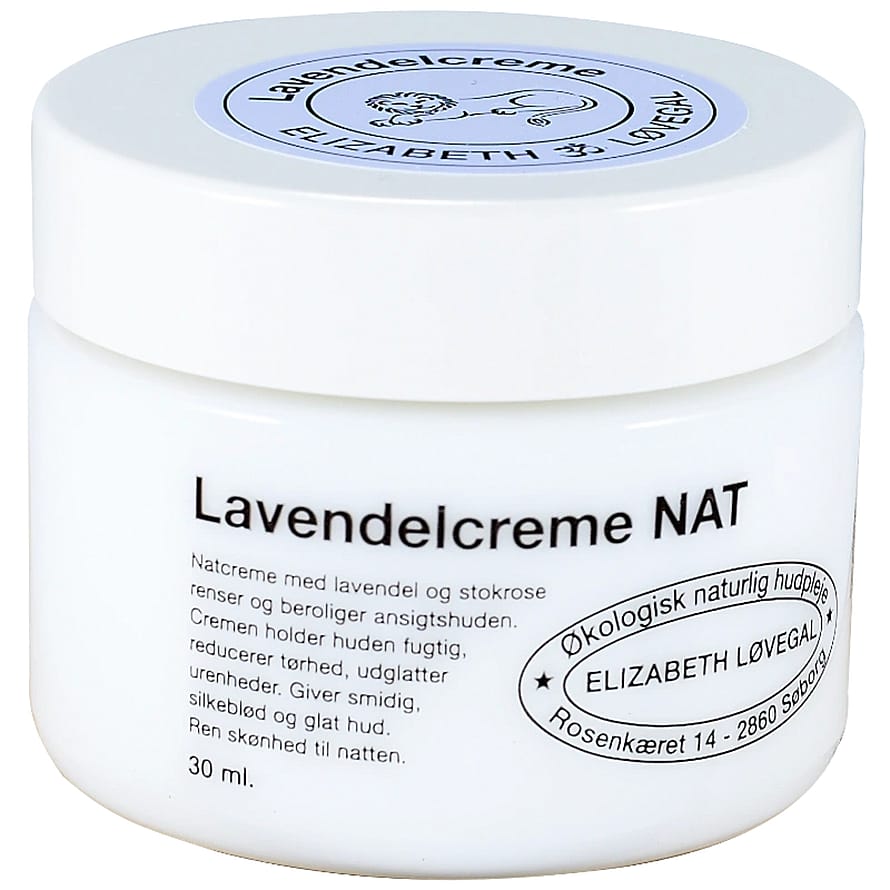 Elizabeth Løvegal Lavendelcreme Nat 30 ml