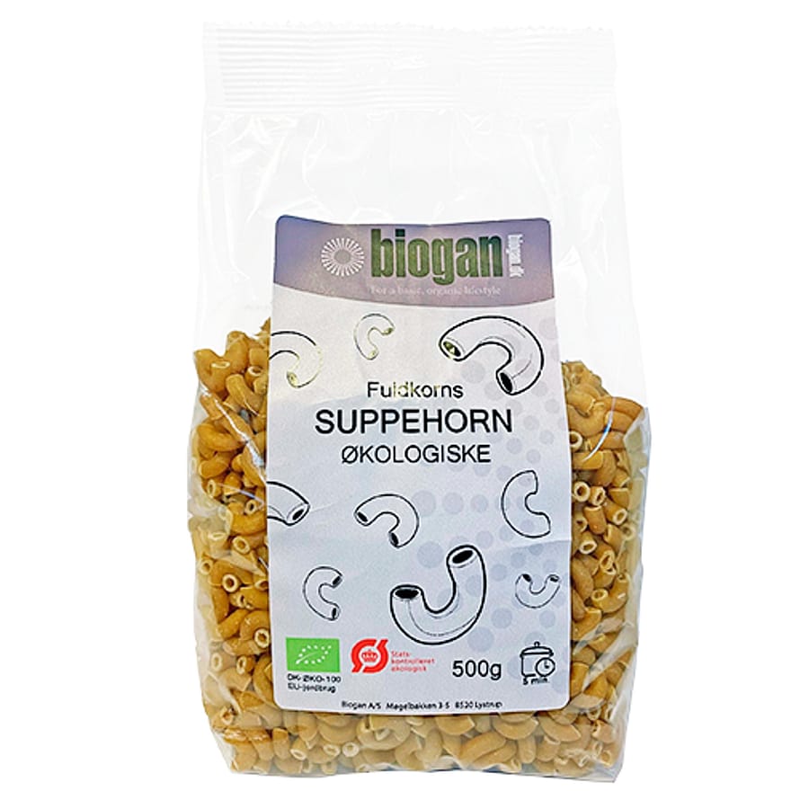 Biogan Suppehorn Fuldkorn Ø 500 g