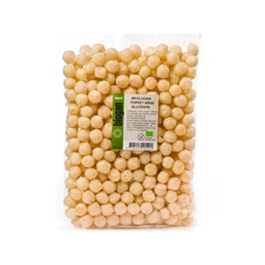 Biogan Poppet hirsekugler med havsalt økologiske 150 g
