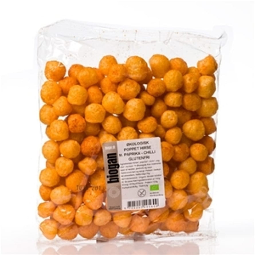 Biogan Poppet hirsekugler Ø let krydrede 75 g