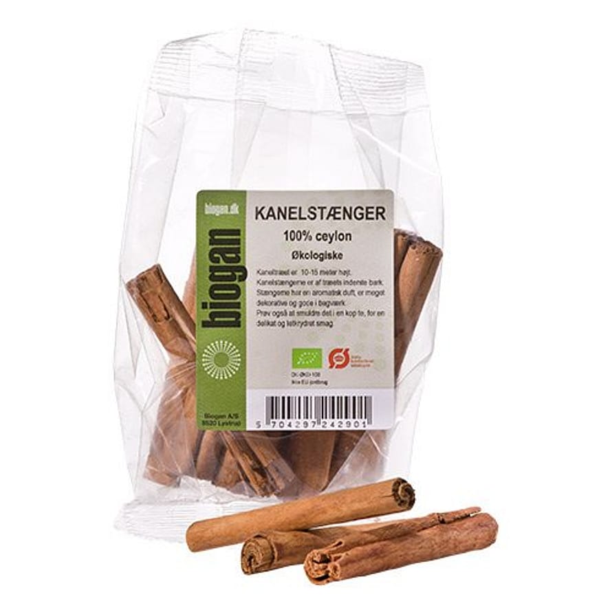 Biogan Kanel Hel Ceylon Ø 50 g