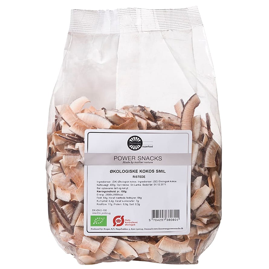 Dannevang Kokos Smil Ristede Ø 400 g