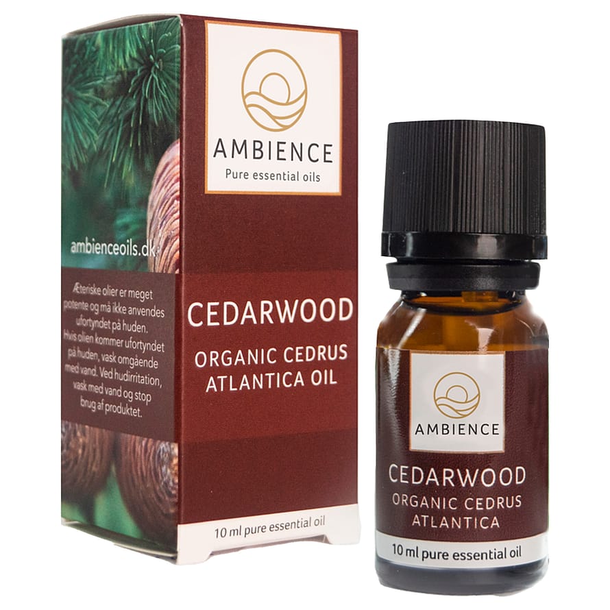 Ambience Cedertræ Olie Økologisk 10 ml