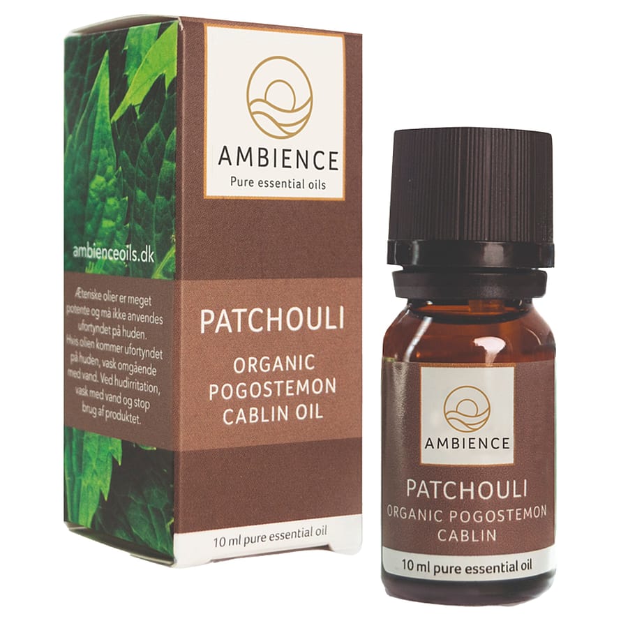 Ambience Patchouli Olie Økologisk 10 ml