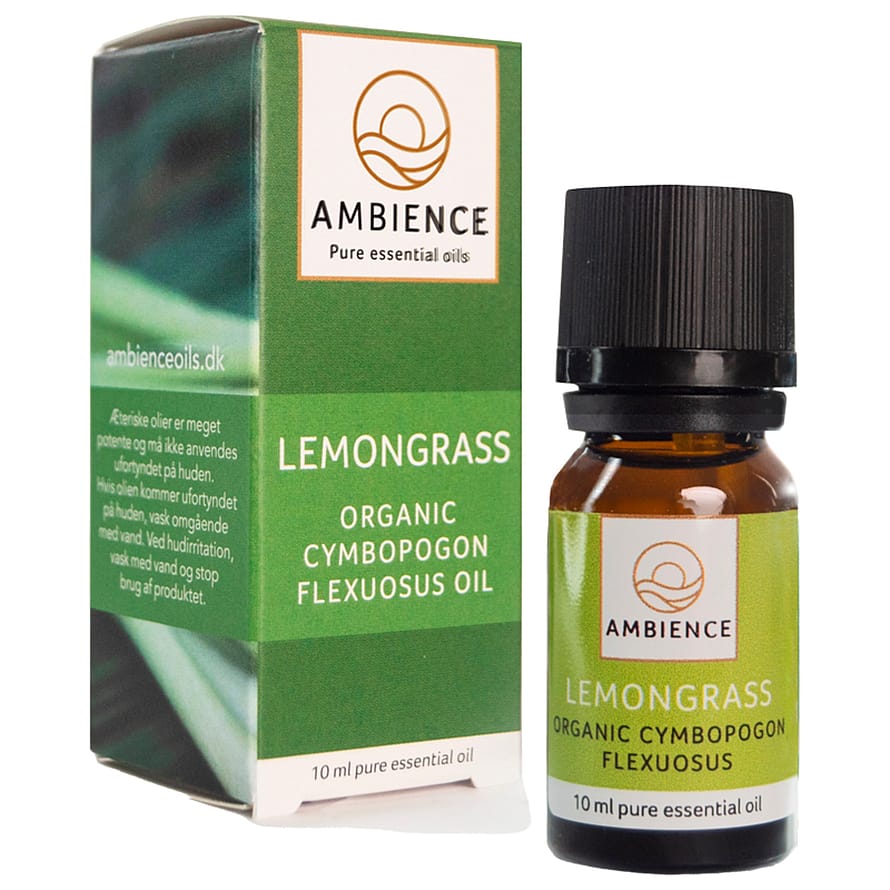 Ambience Citrongræs Olie Økologisk 10 ml