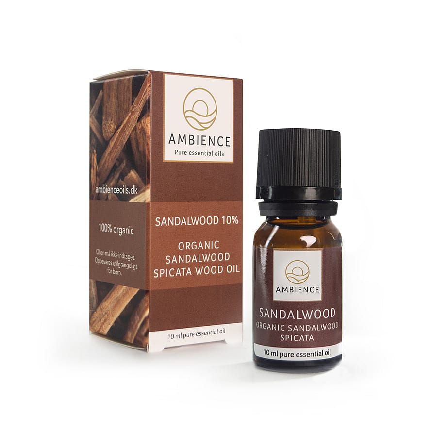Ambience Sandeltræ Olie 10% Økologisk 10 ml