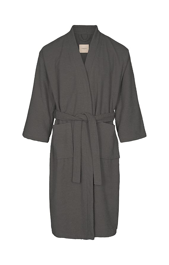 Compliments Slow Bath Robe Grey L