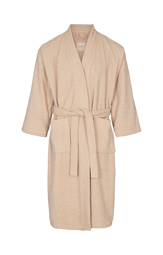 Compliments Slow Bath Robe Linen L