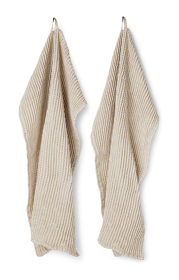 Compliments Como Towel 2-pak Sand 40 x 60 cm