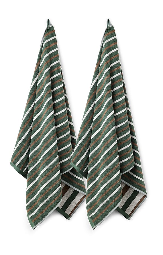 Compliments Lane Towel Forest Green 70x140 cm