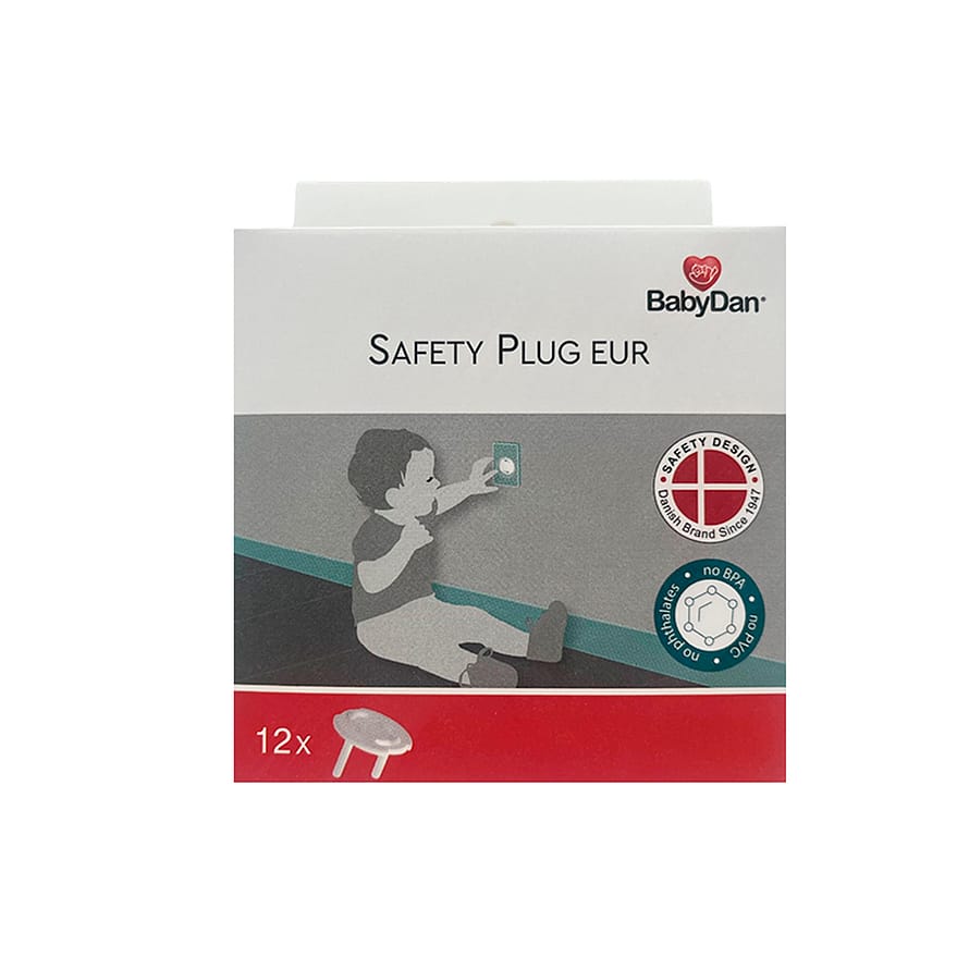 BabyDan Safety Plug Til Stikkontakt 12 stk