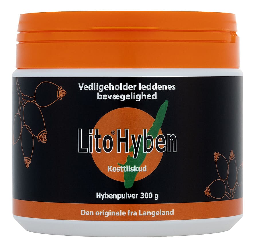 Hyben Vital Lito® Hyben Pulver Vegetabilsk 300 g