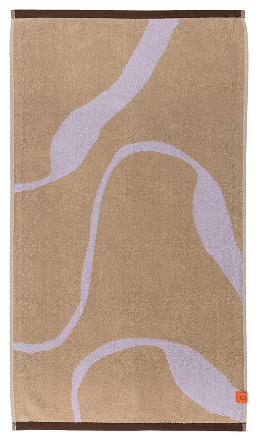 Mette Ditmer Bath Towel Sand / Lilac