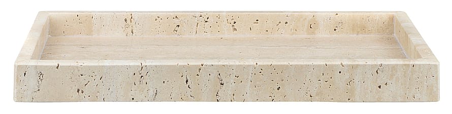 Mette Ditmer Travertine Deco Tray Sand