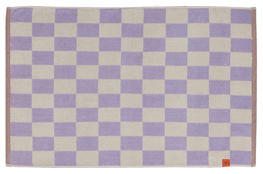 Mette Ditmer Retro Bath Mat Lilac 50 x 80