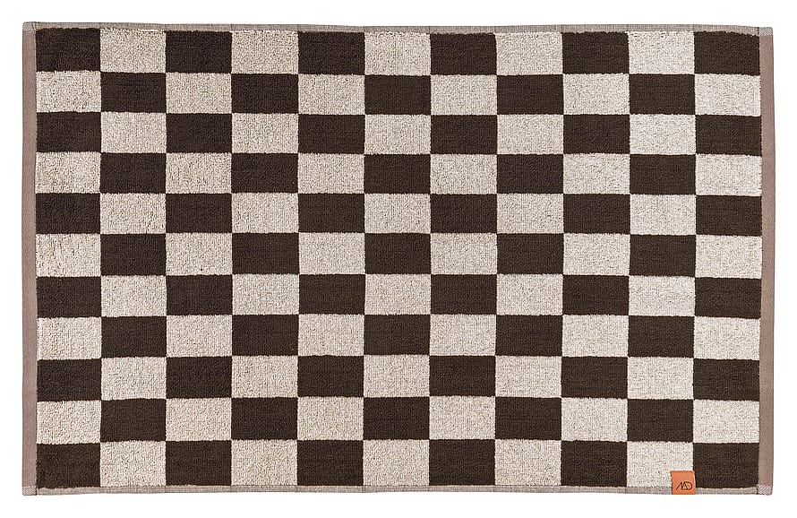 Mette Ditmer Retro Bath Mat Chocolate 50 x 80