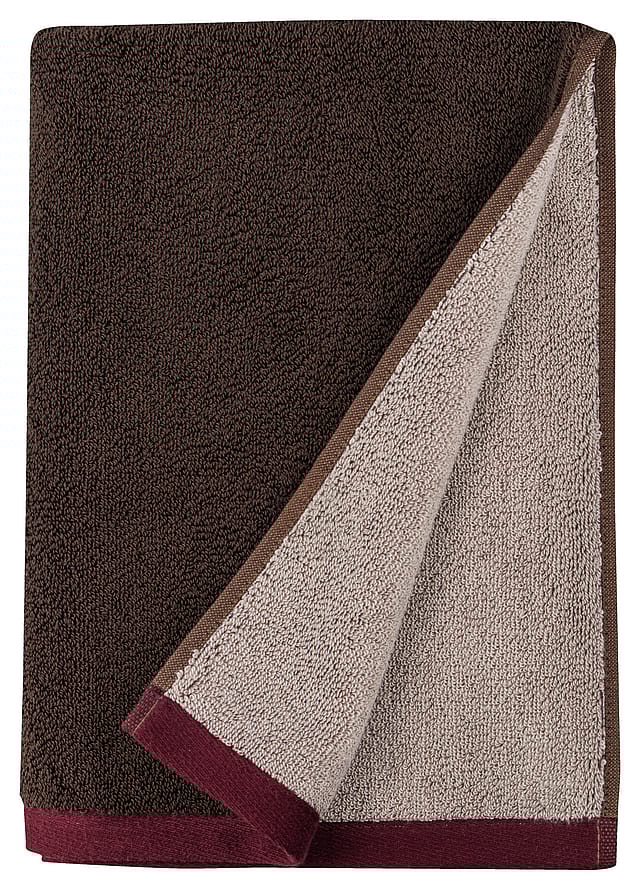 Mette Ditmer Soft Towel Brown/Sand 50 x 90 cm