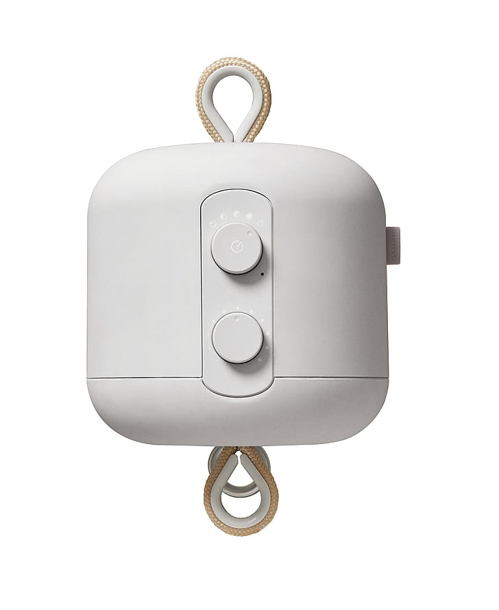 MEMBANTU Vuggemotor LeeLo01 Grå