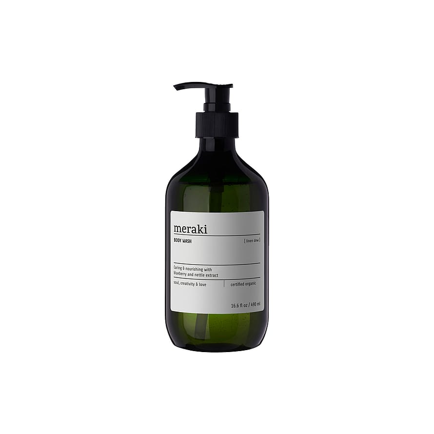 Meraki Body Wash Linen Dew 490 ml